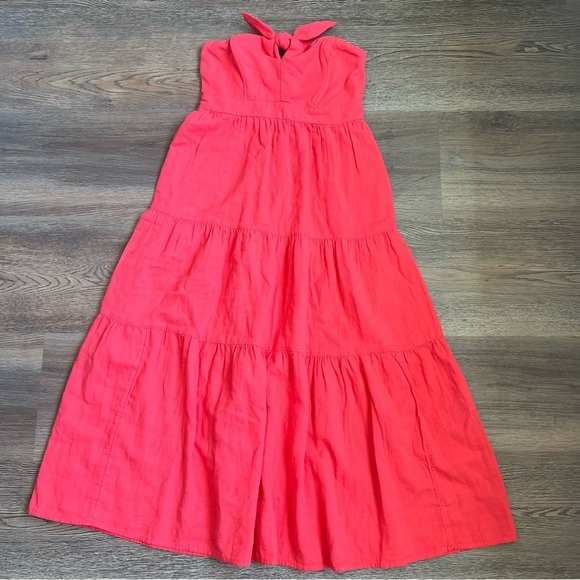 Women's Strapless Sundress - Universal Thread™ Red XS - Picture 2 of 7